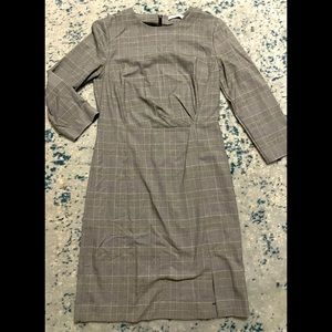 MNG gray dress EUC